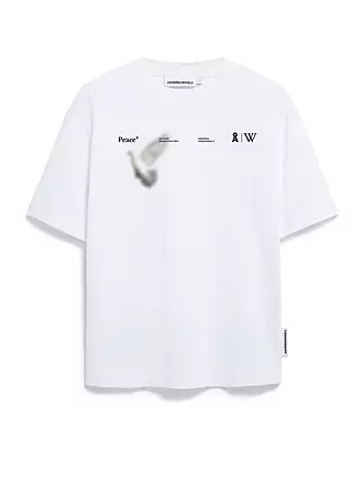 ARMEDANGELS | T-Shirt TARJAA WIKIPEDIA | weiss